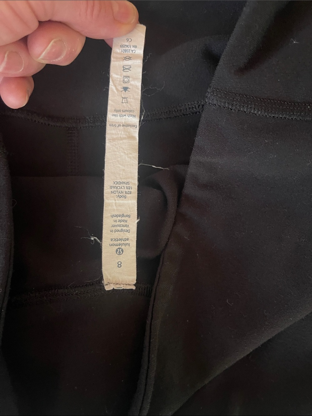 lululemon athletica Blackcrop Leggings - Picture 4 of 6
